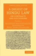 A Digest Of Hindu Law, On Contracts And Successions