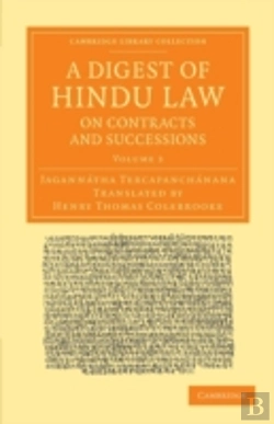 Bertrand.pt - A Digest Of Hindu Law, On Contracts And Successions