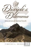 A Disciple'S Dilemma