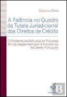 A Falência no Quadro da Tutela Jurisdicional dos Direitos de Crédito