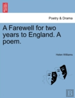 Bertrand.pt - A Farewell For Two Years To England. A P