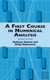 A First Course In Numerical Analysis