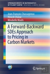 A Forward-Backward Sdes Approach To Pricing In Carbon Markets