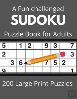 Bertrand.pt - A Fun Challenged Sudoku  Puzzle Book For Adults 200 Large Print Puzzles