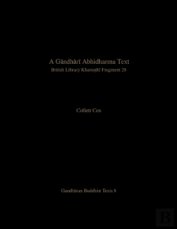 Bertrand.pt - A Gandhari Abhidharma Text
