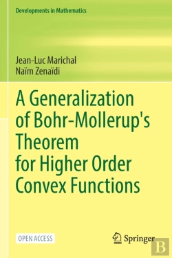 Bertrand.pt - A Generalization Of Bohr-Mollerup'S Theorem For Higher Order Convex Functions