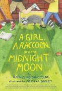 A Girl, A Raccoon, And The Midnight Moon