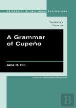 A Grammar Of Cupeno