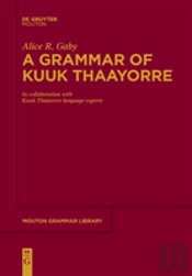 A Grammar Of Kuuk Thaayorre