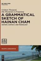 A Grammatical Sketch Of Hainan Cham