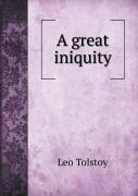 A Great Iniquity