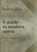 A Guide To Modern Opera