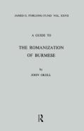 A Guide To The Romanization Of Burmese