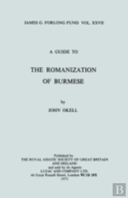 Bertrand.pt - A Guide To The Romanization Of Burmese