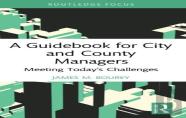A Guidebook For City And County Managers
