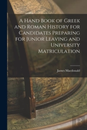 A Hand Book Of Greek And Roman History F