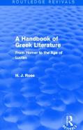 A Handbook Of Greek Literature (Routledge Revivals)