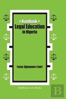 A Handbook Of Legal Education In Nigeria