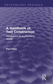 A Handbook Of Test Construction