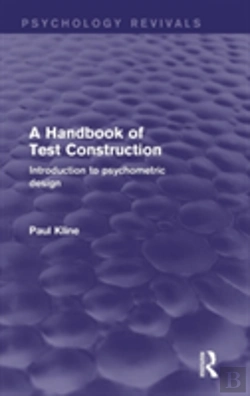 Bertrand.pt - A Handbook Of Test Construction