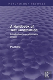 A Handbook Of Test Construction