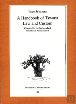 Bertrand.pt - A Handbook Of Tswana Law And Custom