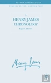 A Henry James Chronology