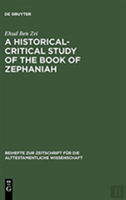 Bertrand.pt - A Historical-Critical Study Of The Book Of Zephaniah