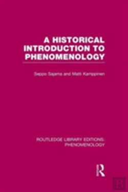Bertrand.pt - A Historical Introduction To Phenomenology