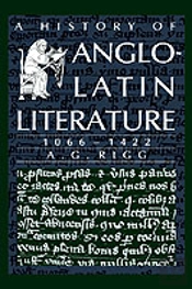 A History Of Anglo-Latin Literature, 1066â€“1422