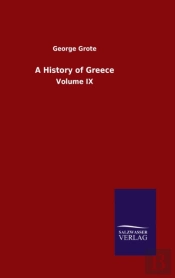 A History Of Greece:Volume Ix
