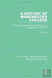 A History Of Manchester College