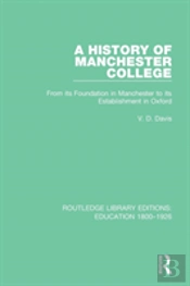 A History Of Manchester College