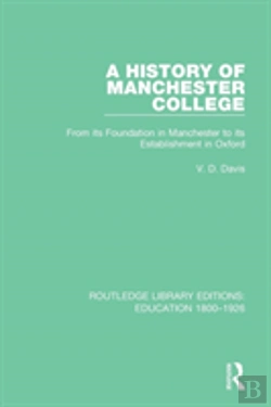 Bertrand.pt - A History Of Manchester College