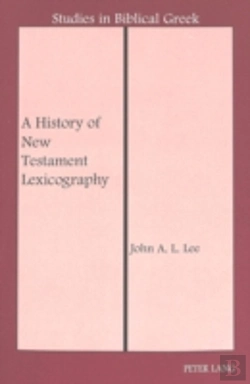 Bertrand.pt - A History Of New Testament Lexicography