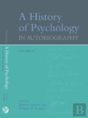 A History Of Psychology In Autobiography