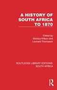 A History Of South Africa To 1870