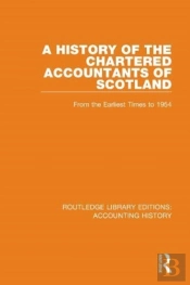 A History Of The Chartered Accountants Of Scotland