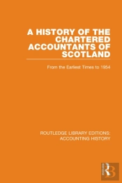 A History Of The Chartered Accountants Of Scotland