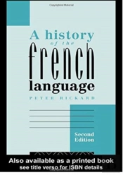 A History Of The French Language