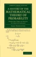 A History Of The Mathematical Theory Of Probability
