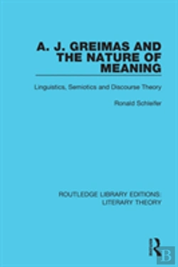 Bertrand.pt - A. J. Greimas And The Nature Of Meaning