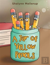 A Jar Of Yellow Pencils