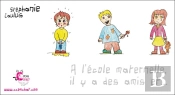 A La Maternelle Il Y A Des Amis Et...