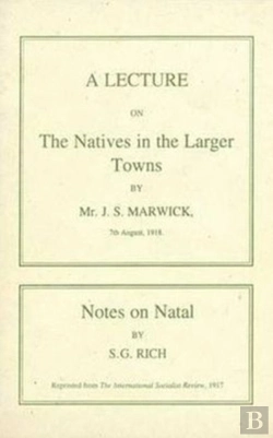 Bertrand.pt - A Lecture On The Natives In The Larger Towns (1918)
