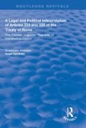 A Legal And Political Interpretation Of Articles 224 And 225 Of The Treaty Of Rome
