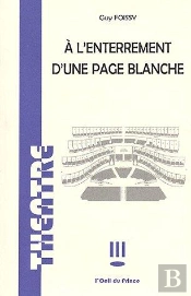A L'Enterrement D'Une Page Blanche