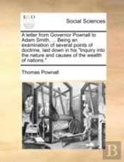 A Letter From Governor Pownall To Adam S