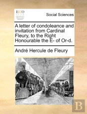 A Letter Of Condoleance And Invitation F
