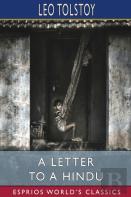 A Letter To A Hindu (Esprios Classics)